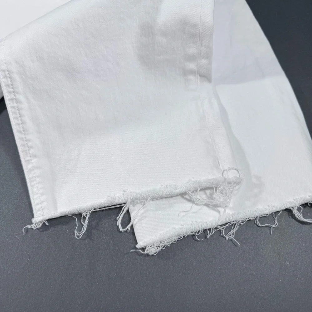 Kut from the Kloth Rachael Fab Ab Optic White Straight leg Jeans - Picture 7 of 11